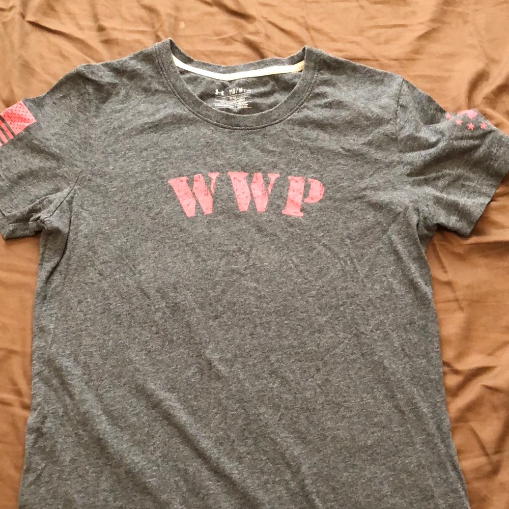 Under Armour wounded warrior t shirt